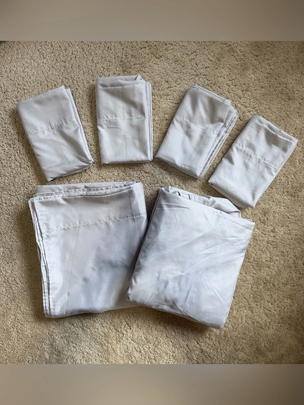 Beige Sheet Set Full - Neutral Solid